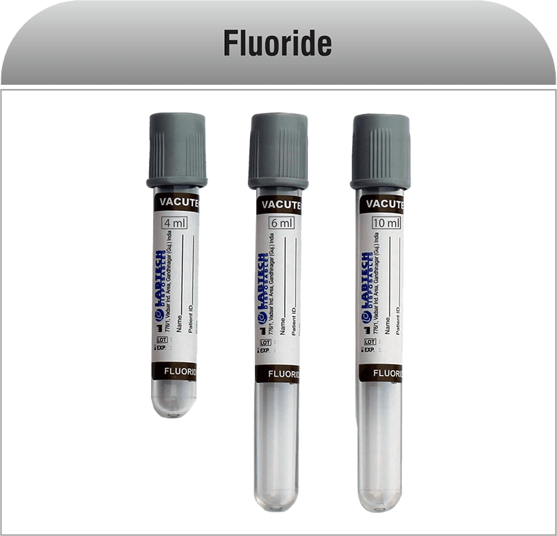 Sodium Fluoride Tube