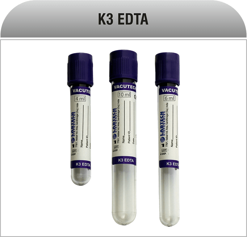 K3 EDTA Tube