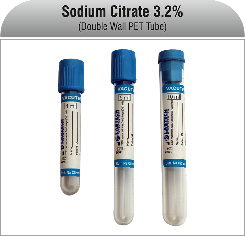 Sodium Citrate 3.2% Tube
