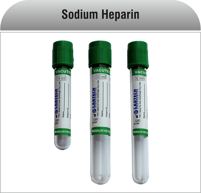 Sodium Heparin Tube